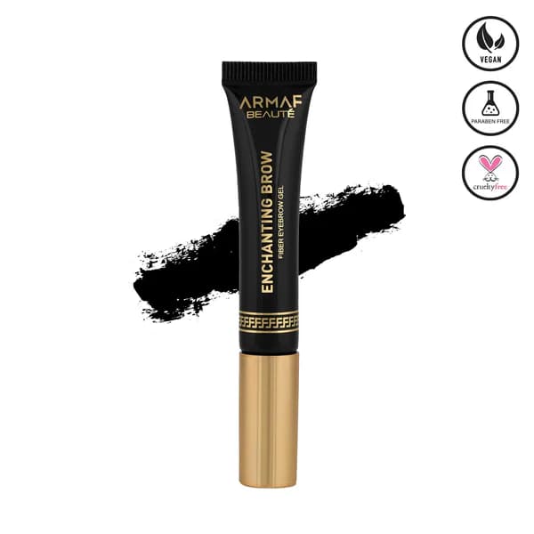 Armaf Beaute Enchanting Brow Fiber Eyebrow Gel - 01 Ebony