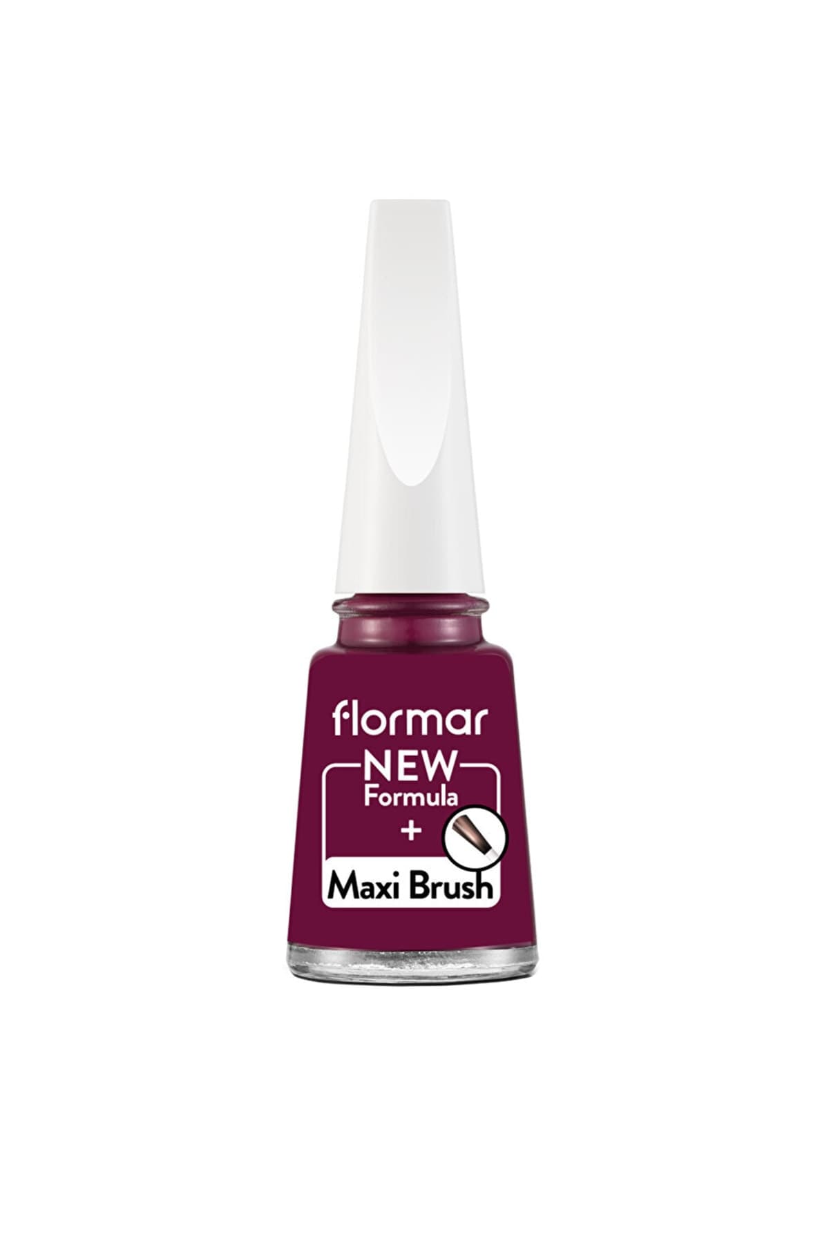 Flormar Nail Enamel Maxi Brush 517 Chic Raspberry