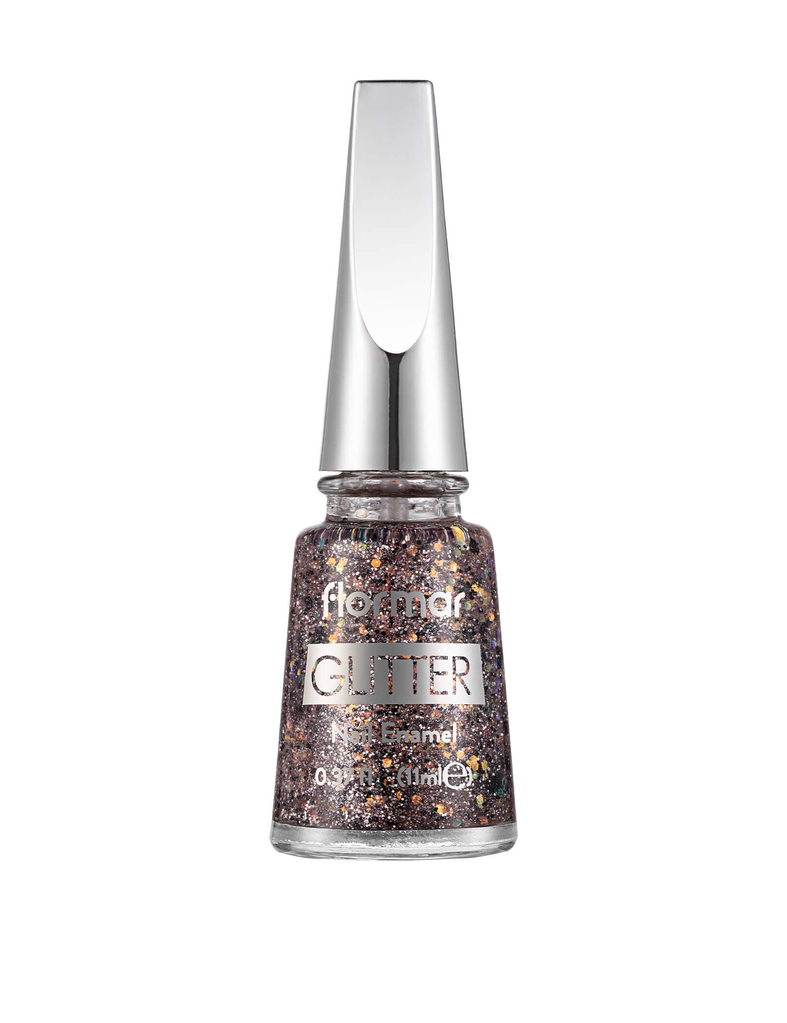 Flormar Glitter Nail Enamel GL42 Copper