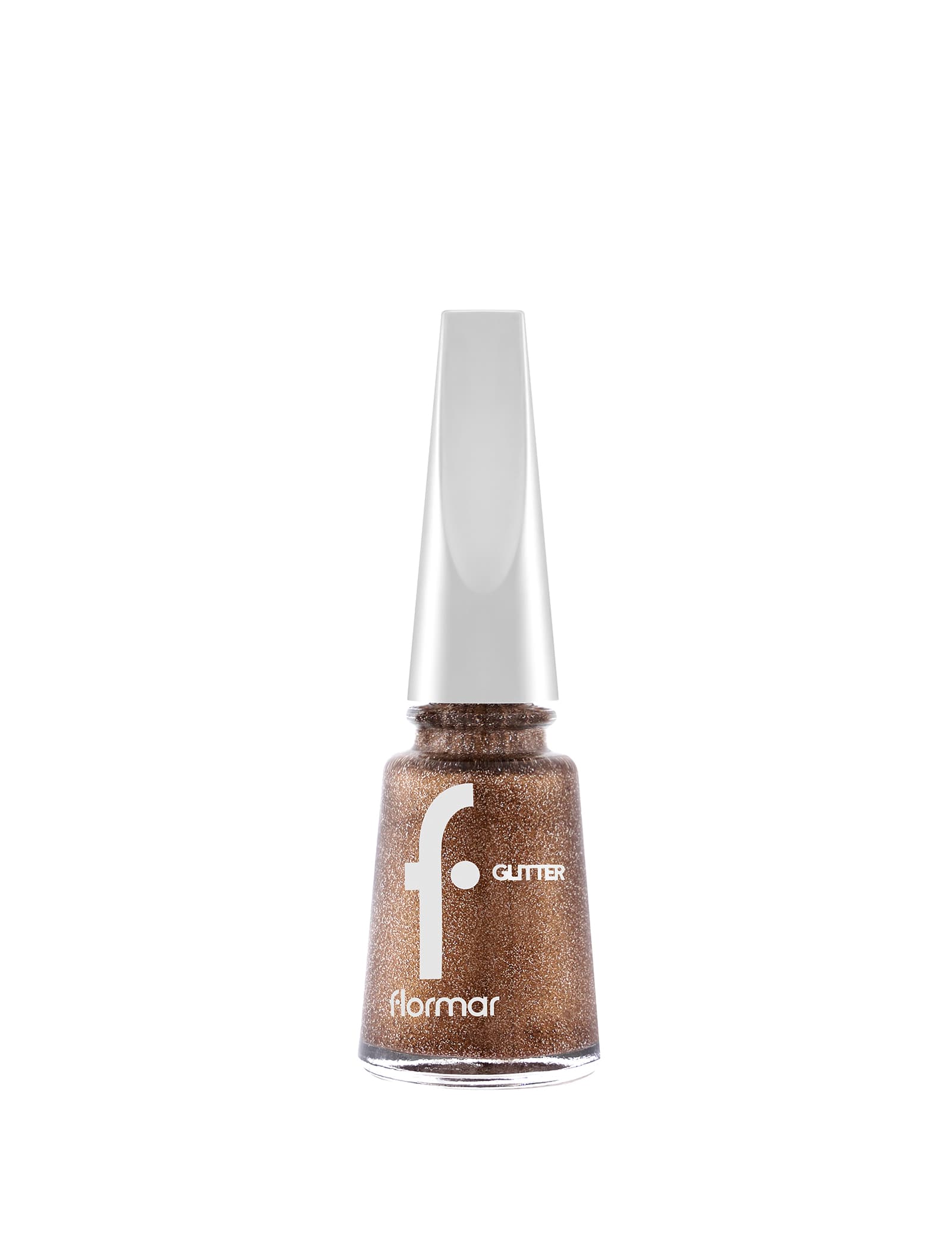 Flormar Glitter Nail Enamel - GL40 Golden Orchid