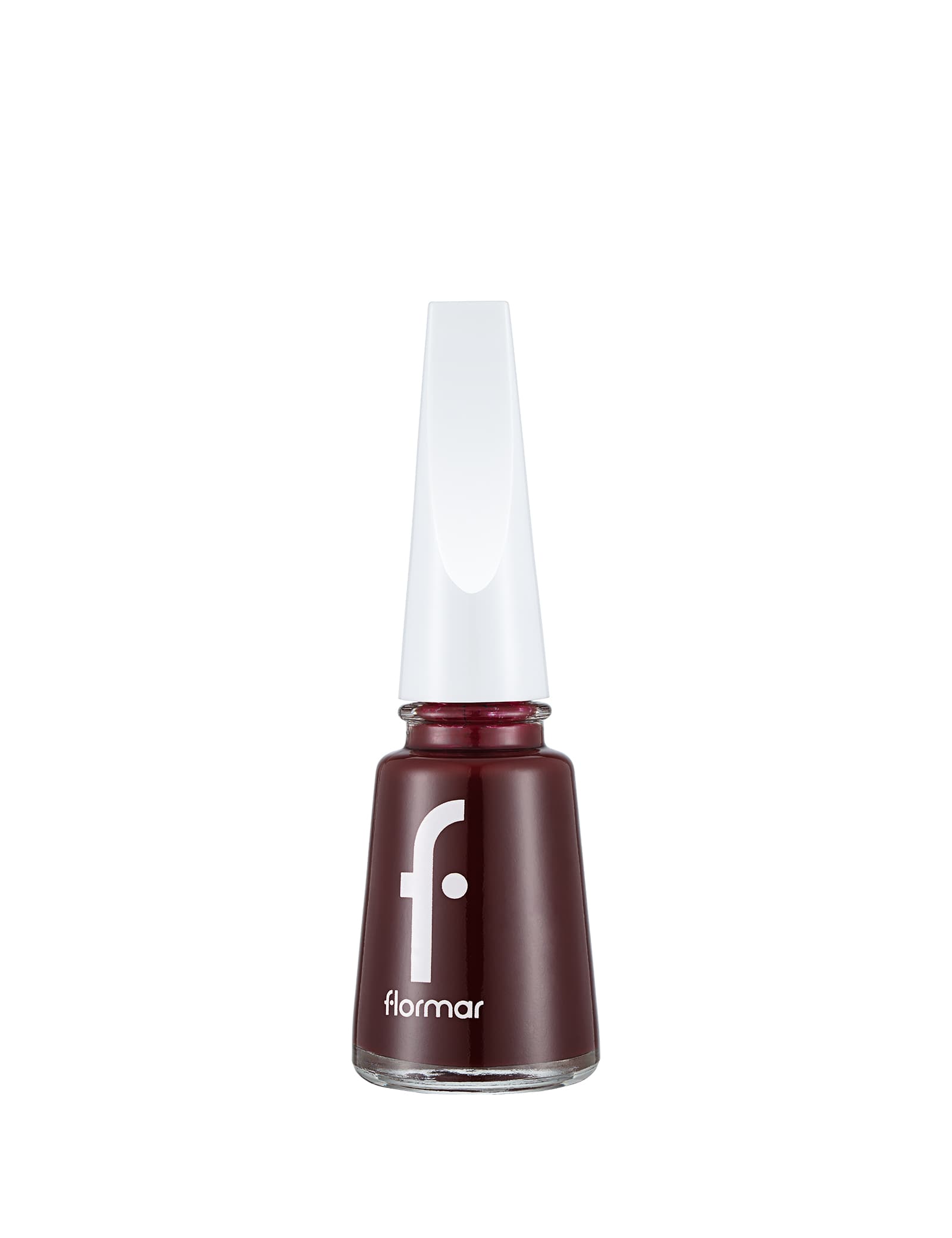 Flormar Nail Enamel 311 Maxi Brush Purple Scarlet