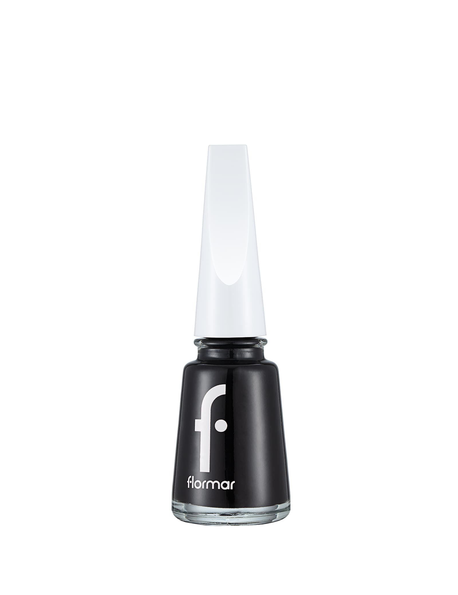 Flormar Nail Enamel Maxi Brush 313 Black Minimalism