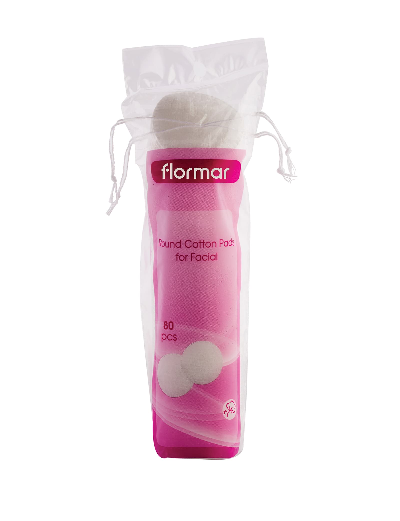 Flormar Round Cotton Pads for Facial