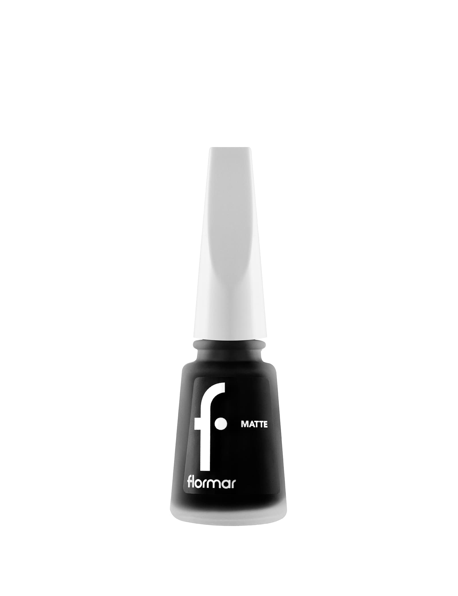 Flormar Matte Nail Enamel M02 Satin Black