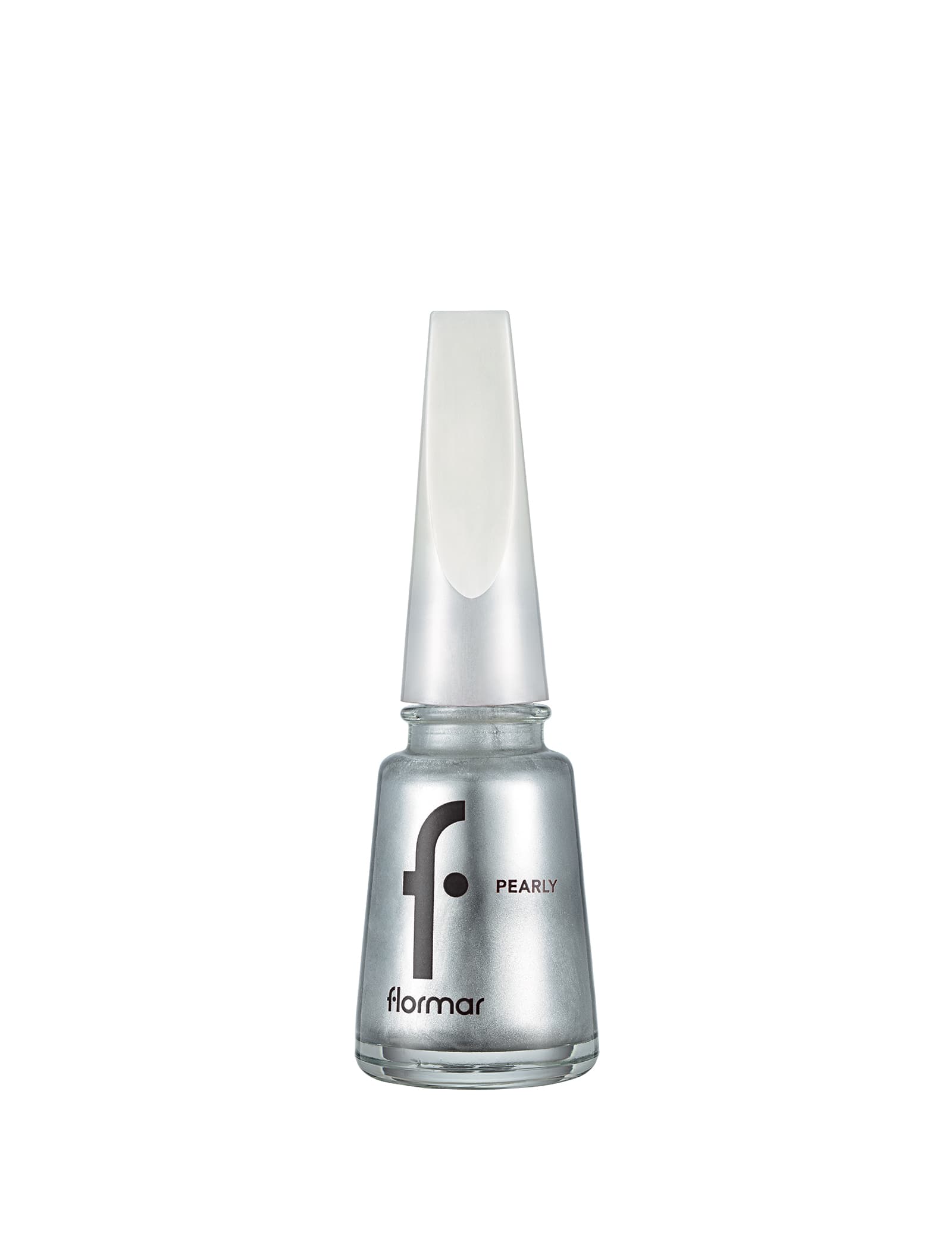 Flormar Pearly Nail Enamel PL390 Stylish Silver
