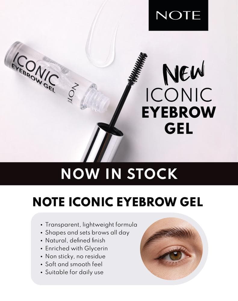 NOTE ICONIC EYEBROW GEL