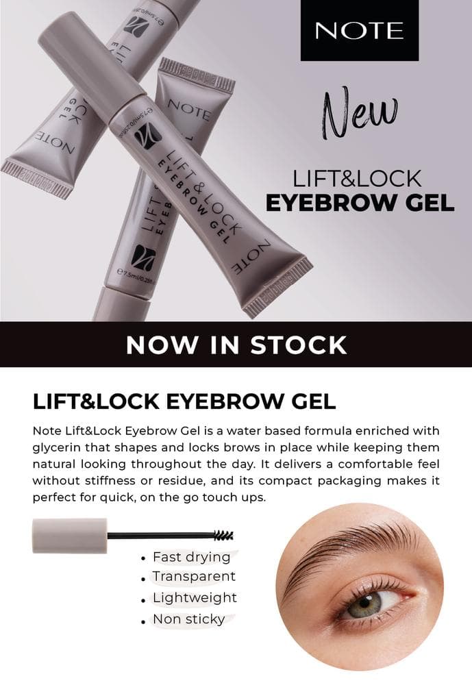 NOTE LIFT&LOCK EYEBROW GEL