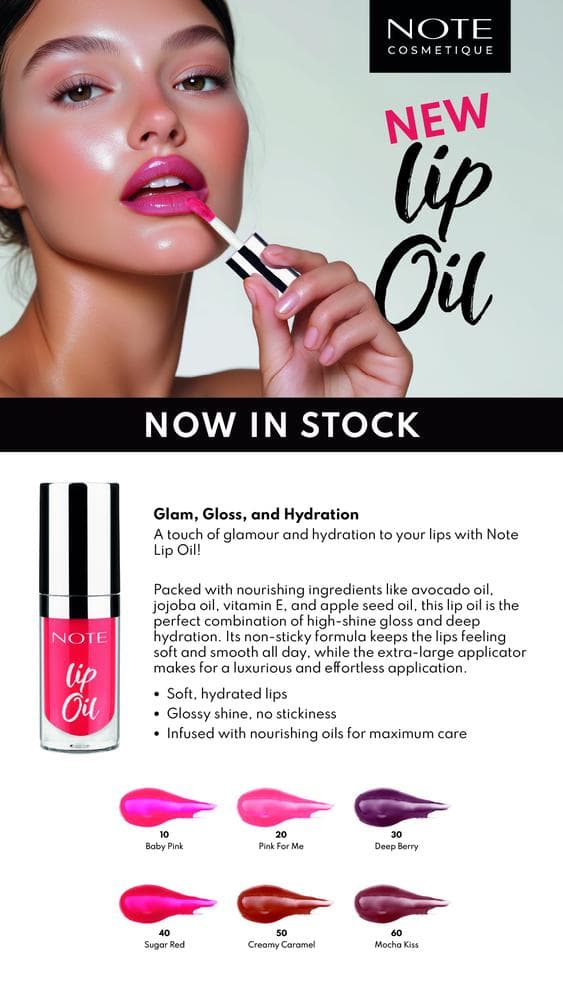 NOTE LIP OIL - 10