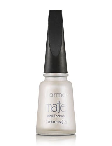Flormar Matte Nail Enamel M20 Whitewash