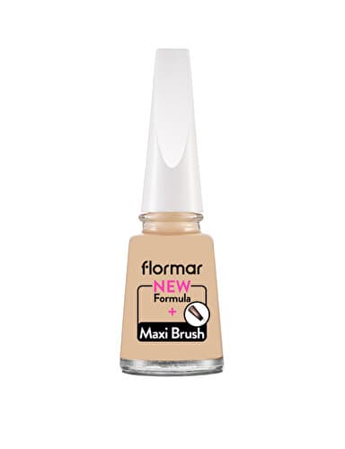 Flormar Nail Enamel Maxi Brush 246 Cream Silk