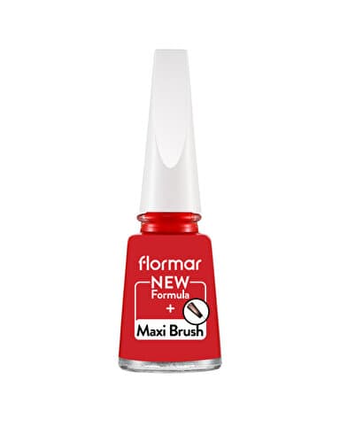 Flormar Nail Enamel Maxi Brush 380 Pomegranate Flower