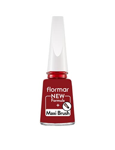 Flormar Nail Enamel Maxi Brush 405 Red Roots