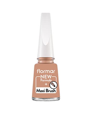 Flormar Nail Enamel Maxi Brush 472 Caramel Latte