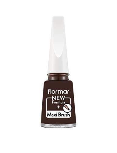 Flormar Nail Enamel Maxi Brush 514 Bitter Cocoa