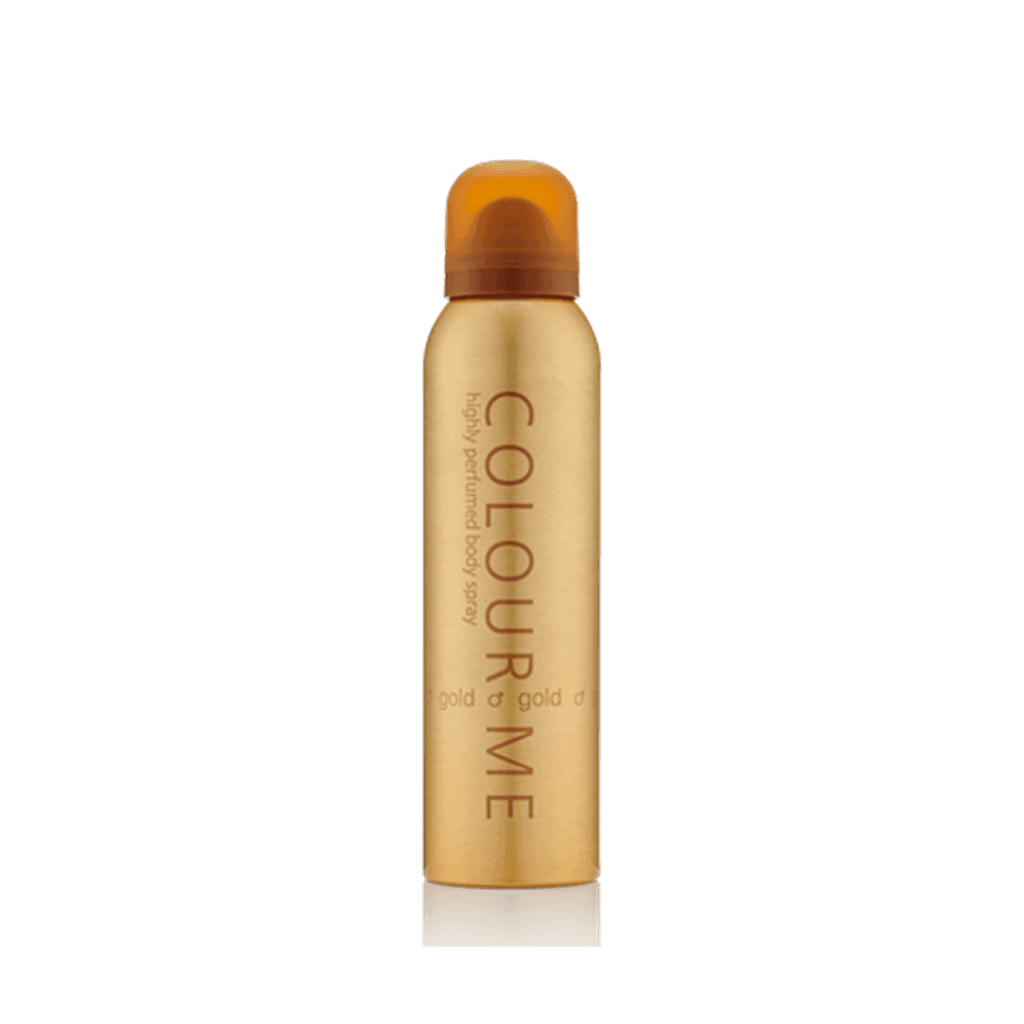 Colour Me Body Spray Gold