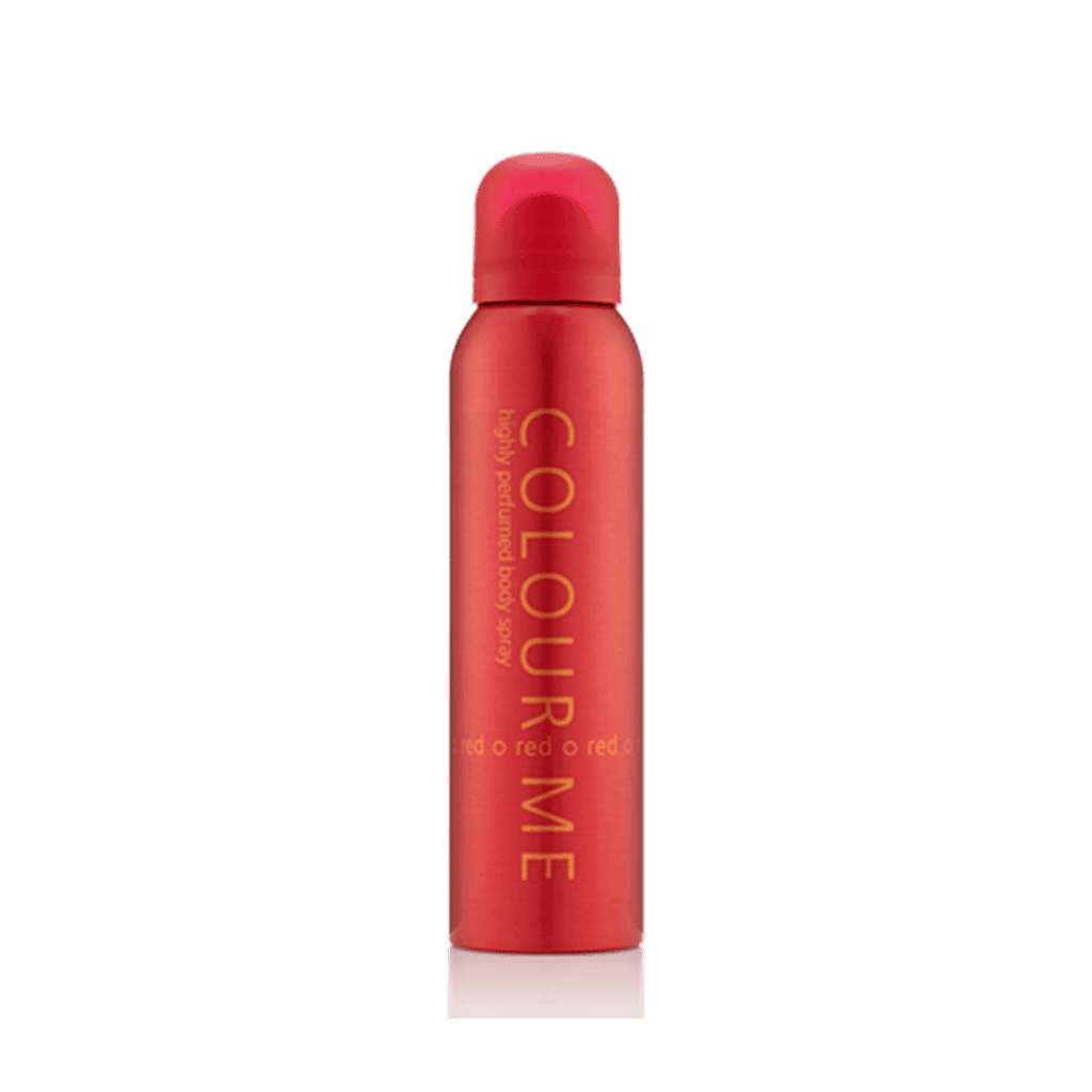 Colour Me Body Spray Red