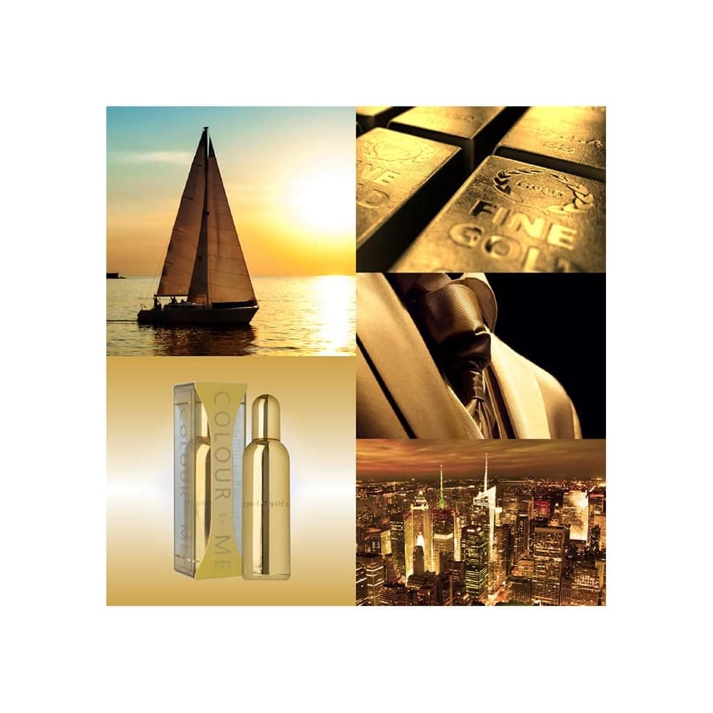 Colour Me Body Spray Gold