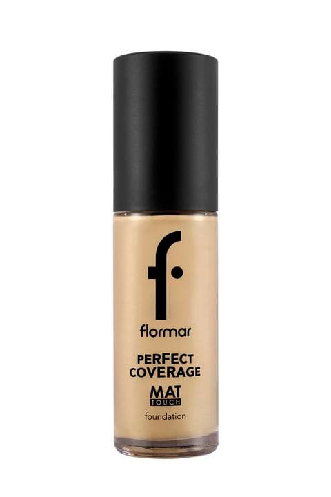 Flormar Perfect Coverage Mat Touch Foundation - 305 Golden Honey